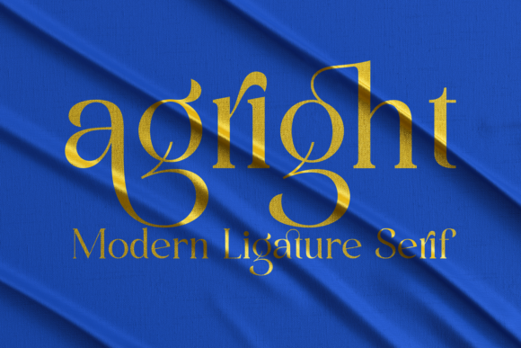 Agright: A Bold Serif Font for Creative Design