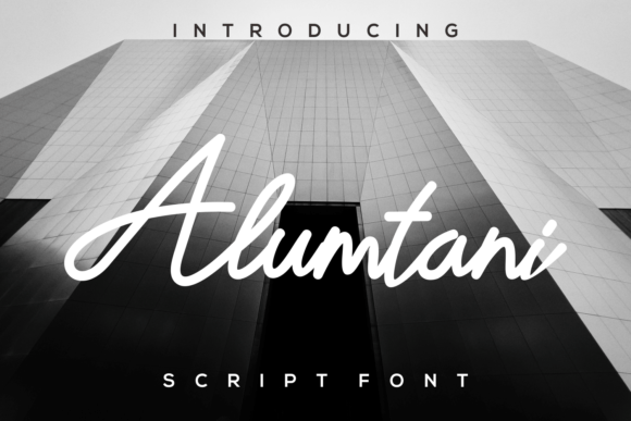 Alumtani Font for Stylish Design