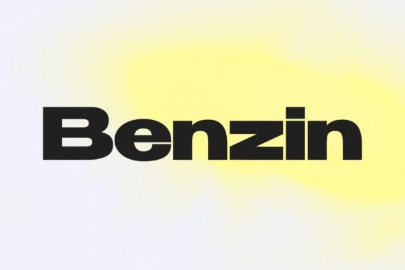 Benzin: A Font for Modern Campaigns