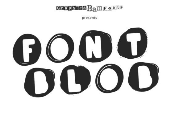 Blob Font: Playful Typography for Web Design
