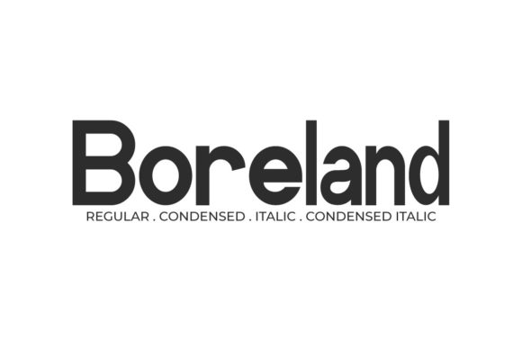 Boreland: A Bold Sans Serif for Web Design