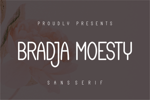 Bradja Moesty: A Bold Sans Serif for Web Design