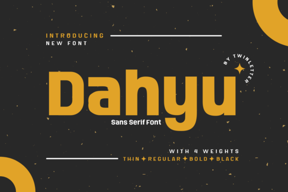 Dahyu: A Bold Font for Business Branding