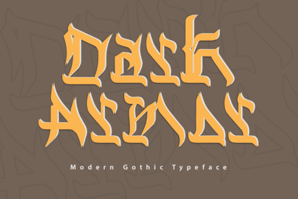 Dark Armor Font for Web Design