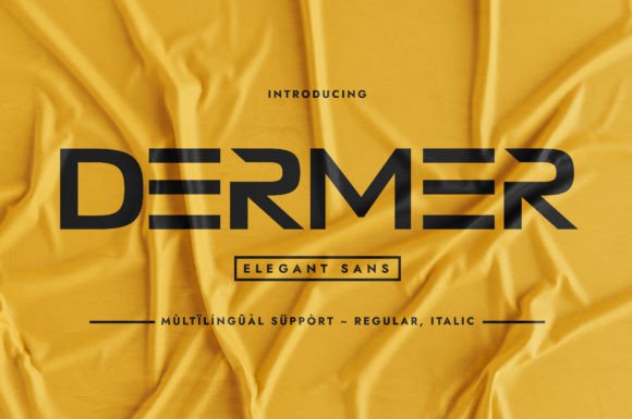 Dermer: A Bold Sans Serif for Web Design