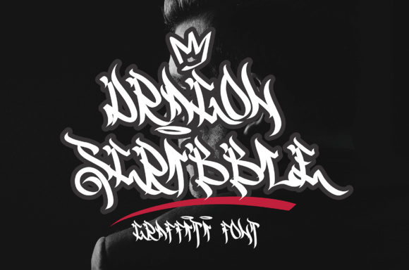 Dragon Scribble Font for Creative Makers