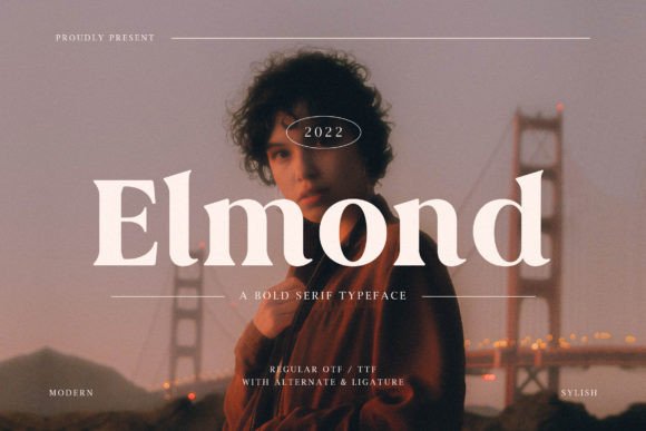 Elmond: A Bold Serif Font for Business Branding