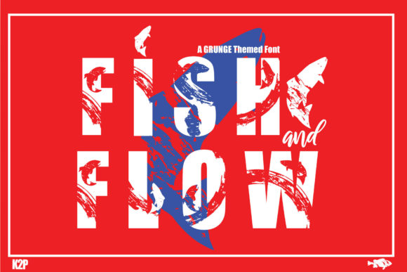 Fish and Flow Font: Bold and Beautiful