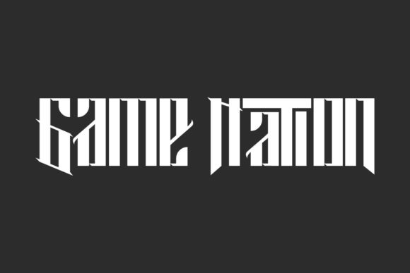Game Nation Font Review