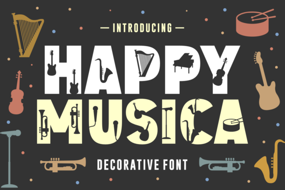 Happy Musica Font for Web Design