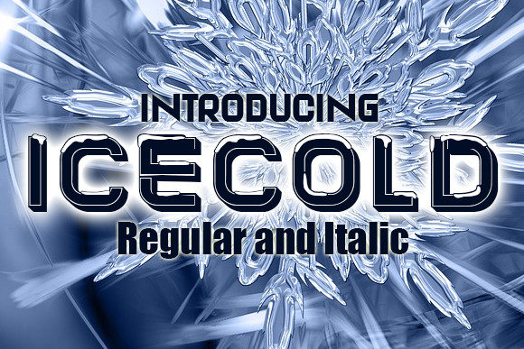 Icecold: A Bold Font for Business