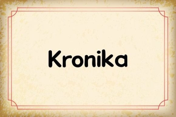 Kronika: A Bold Sans Serif for Creative Projects