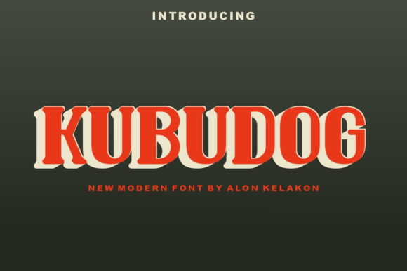 Kubudog: A Serif Font for Real-World Design
