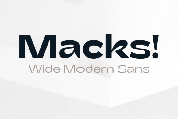 Macks: A Bold Font for Digital Campaigns