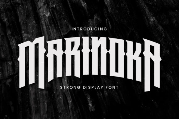 Marinoka: Bold Blackletter for Creative Design