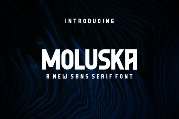 Moluska: A Bold Font for Editorial Design