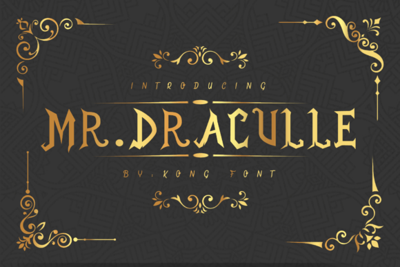 Mr. Draculle: Bold Typography for Marketers