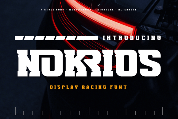 Nokrios Font: Bold & Stylish for Craft Creators