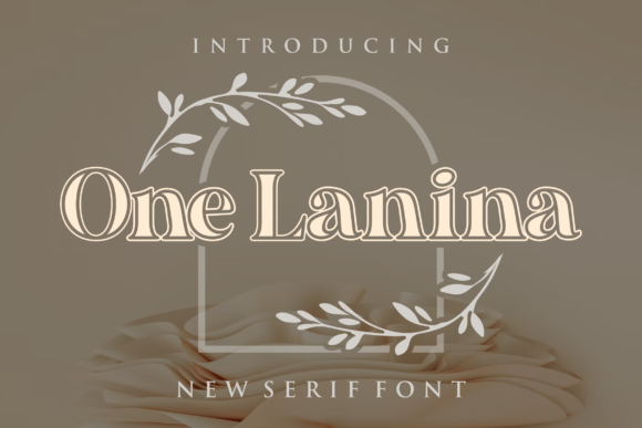 One Lanina: A Bold Serif for Business