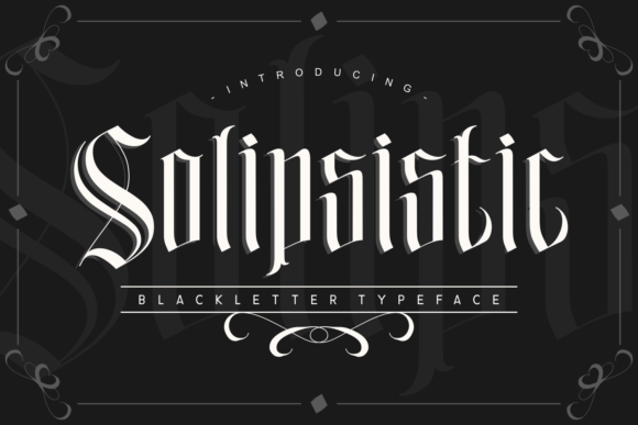 Solipsistic Font for Bold Branding