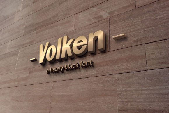 Volken: A Bold Sans Serif for Web Design
