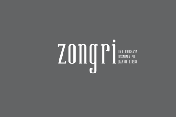 Zongri: A Serif Font for Real-World Design